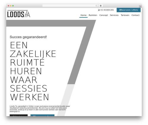 Booking calendar com WordPress plugin - loods7a.nl