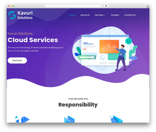 Theme WordPress SKT Software Pro - kavuri.com