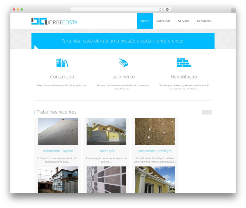 TouchM WordPress theme - jorgefilipecosta.pt