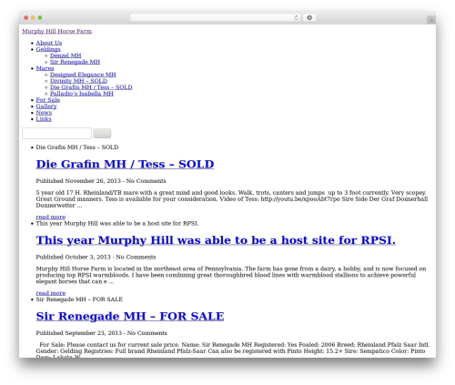 WordPress theme WP-Creativix - murphyhillhorsefarm.com WordPress theme WP-Creativix - murphyhillhorsefarm.com