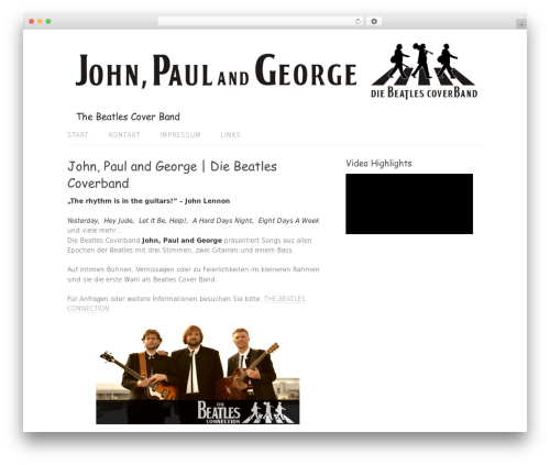 WordPress theme Family - john-paul-and-george.de WordPress theme Family - john-paul-and-george.de
