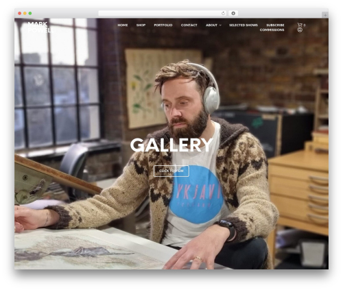 Shopkeeper extender WordPress plugin - markpowellartist.com