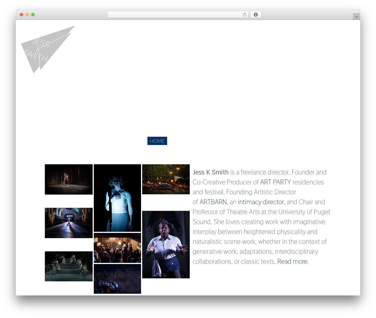 WordPress theme Smithstick - jessksmith.com