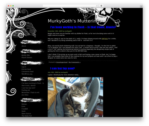 Wp recaptcha WordPress plugin - murkygoth.co.uk