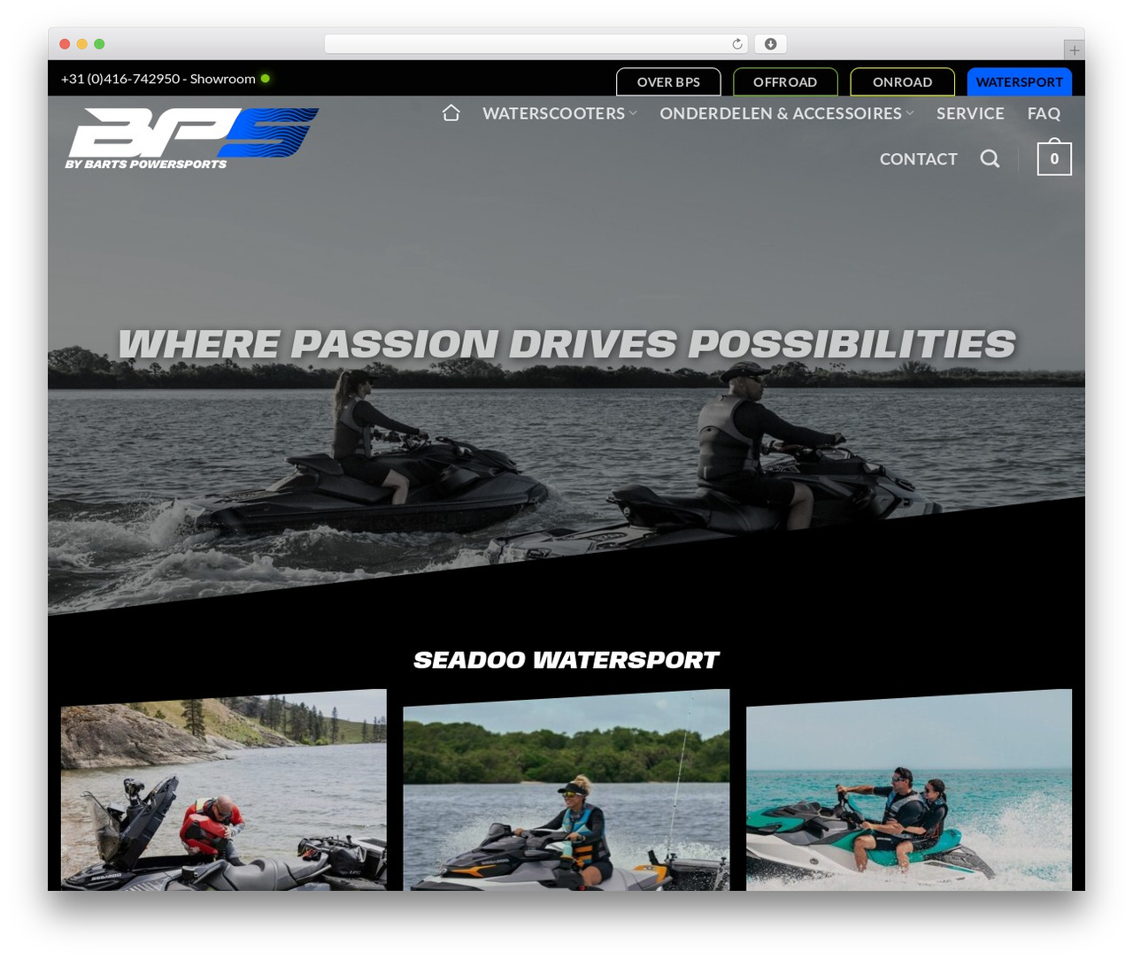 WP theme BPS - watersport.bps-store.nl