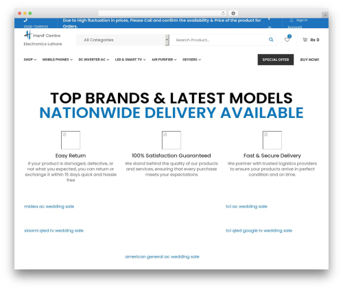 WP theme CiyaShop - hcsupermart.com