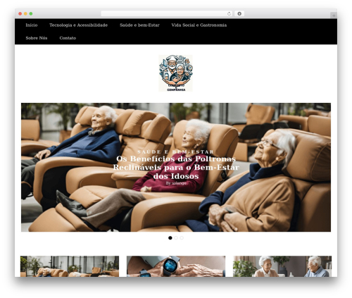 Writee WordPress website theme - confortoecompanhia.com