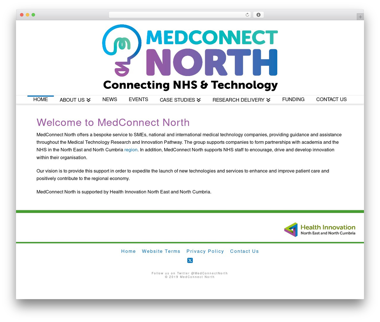 X theme WordPress - medconnectnorth.com