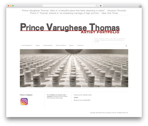 Architekt Theme Responsive Premium WordPress theme - princevthomas.com