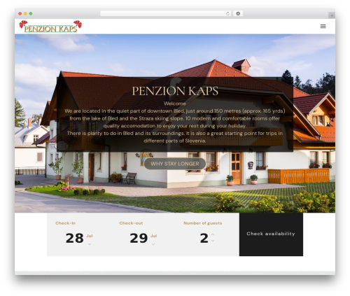 D4 bentral WordPress plugin - penzion-kaps.si