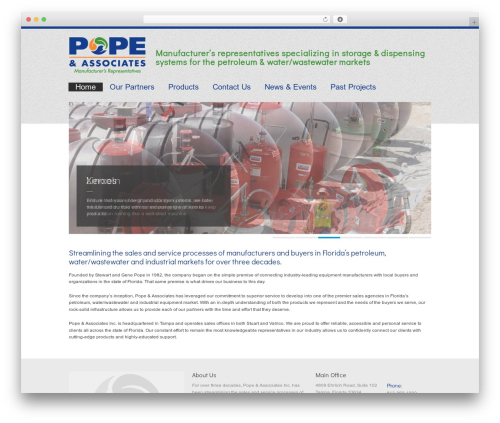 Goodspace WordPress theme - popeasc.com
