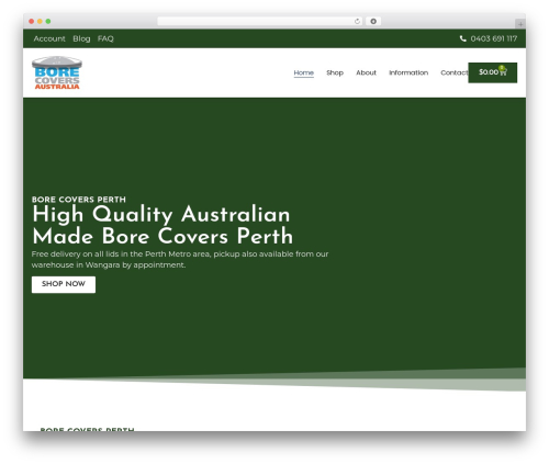 Hello Elementor theme WordPress free - perthborecovers.com.au