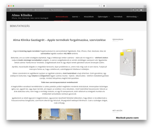Matrix WordPress theme - almaklinika.eu Matrix WordPress theme - almaklinika.eu