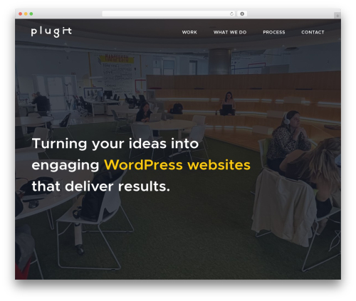 Plug-it WordPress theme - plugit.pt