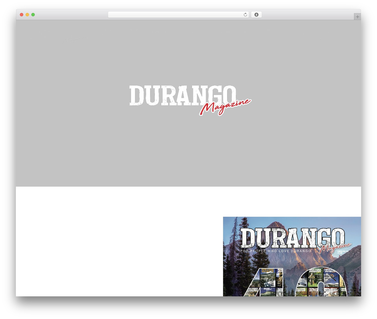 Salient WordPress magazine theme - durangomagazine.com Salient WordPress magazine theme - durangomagazine.com