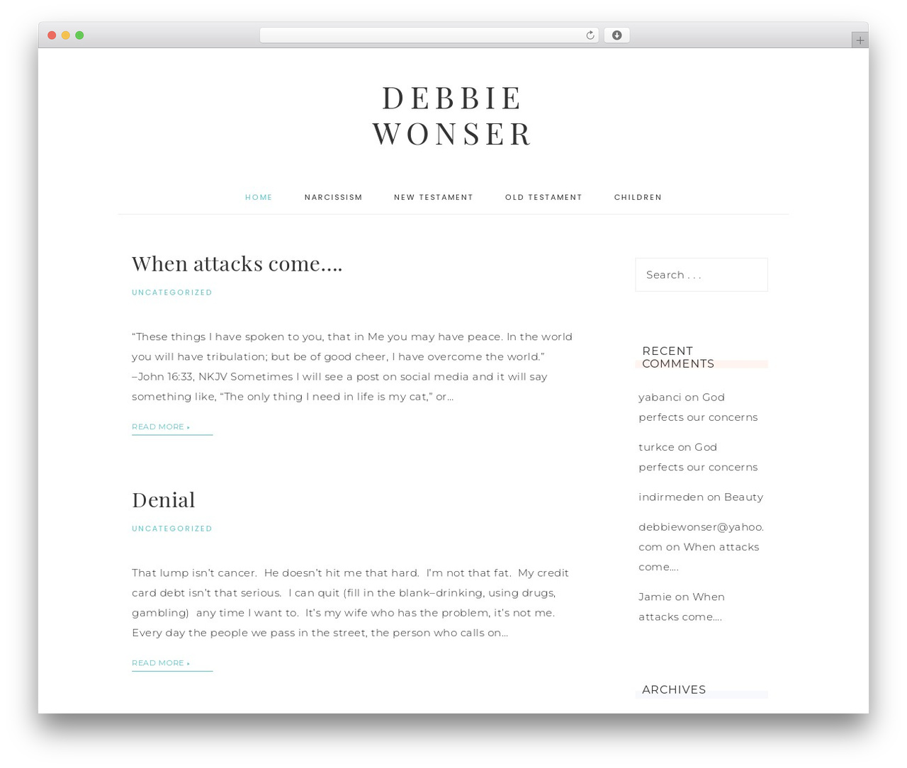 Theme WordPress Captivating Theme - debbiewonser.com Theme WordPress Captivating Theme - debbiewonser.com