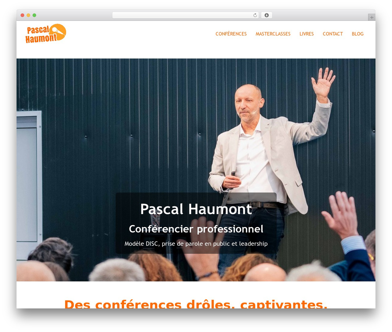WordPress theme Angle - pascalhaumont.fr