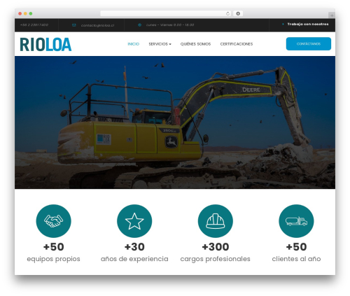 WordPress theme G5Plus Ruby Build - rio-loa.cl