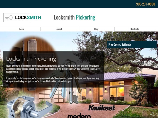 WordPress theme Pickering