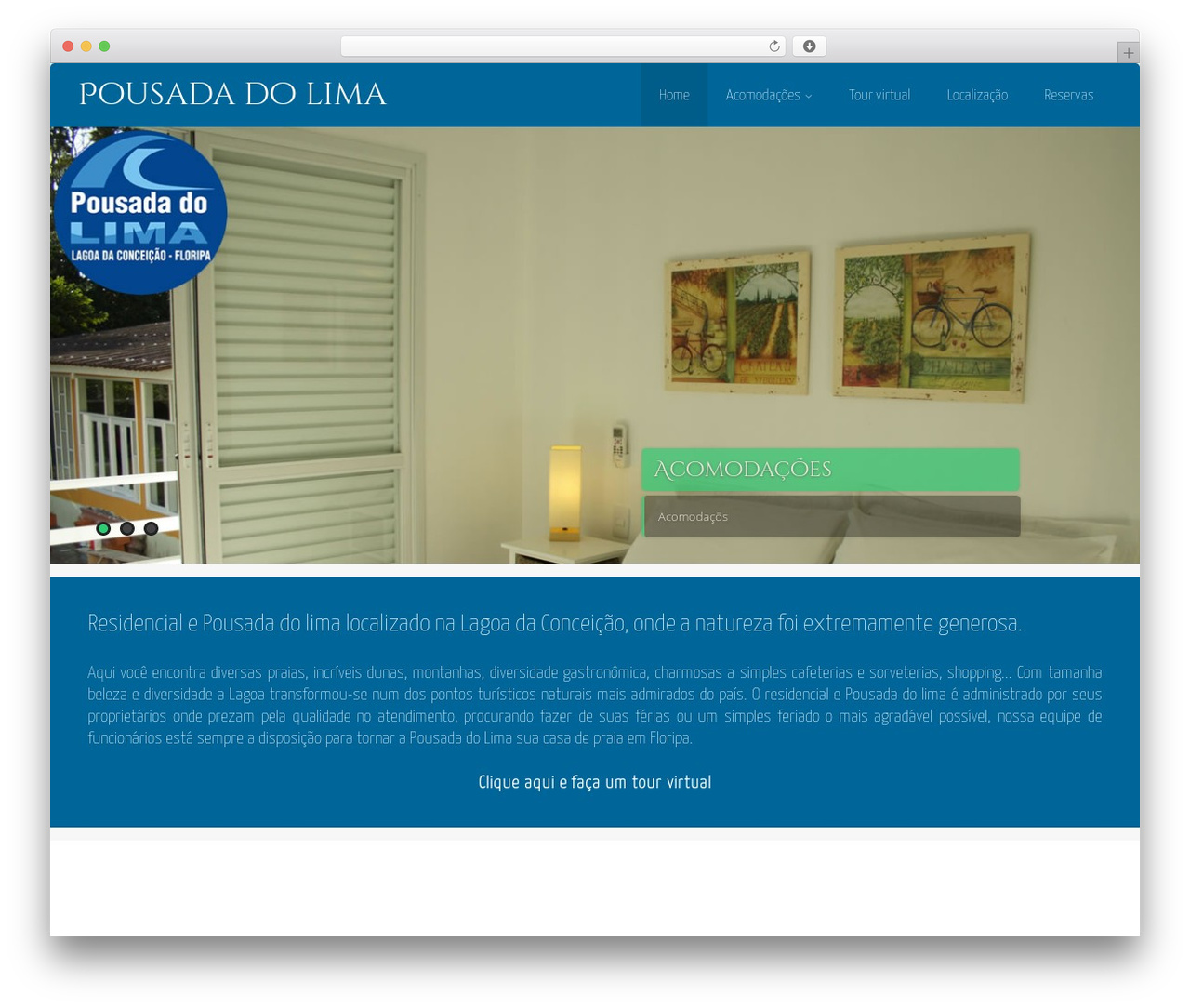 Asteria Lite WordPress theme - pousadadolima.com.br