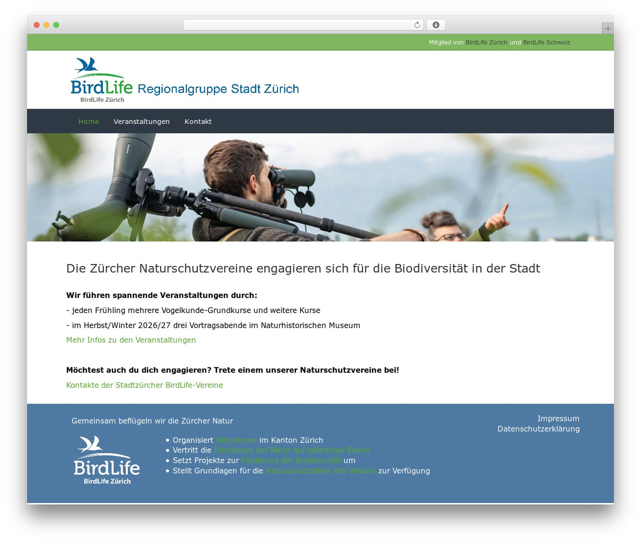 Beaver Builder Child Theme WordPress theme - birdlife-stadtzuerich.ch