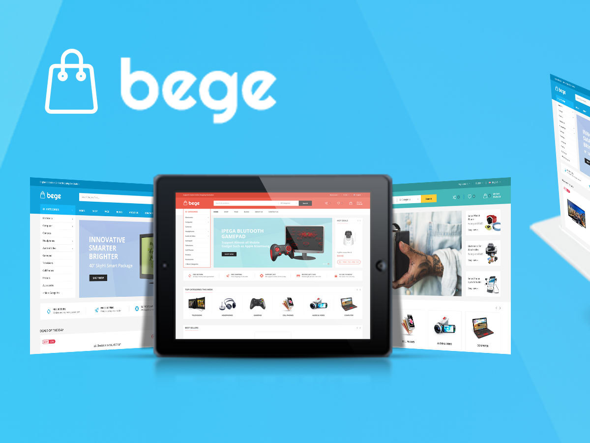 Bege WordPress store theme