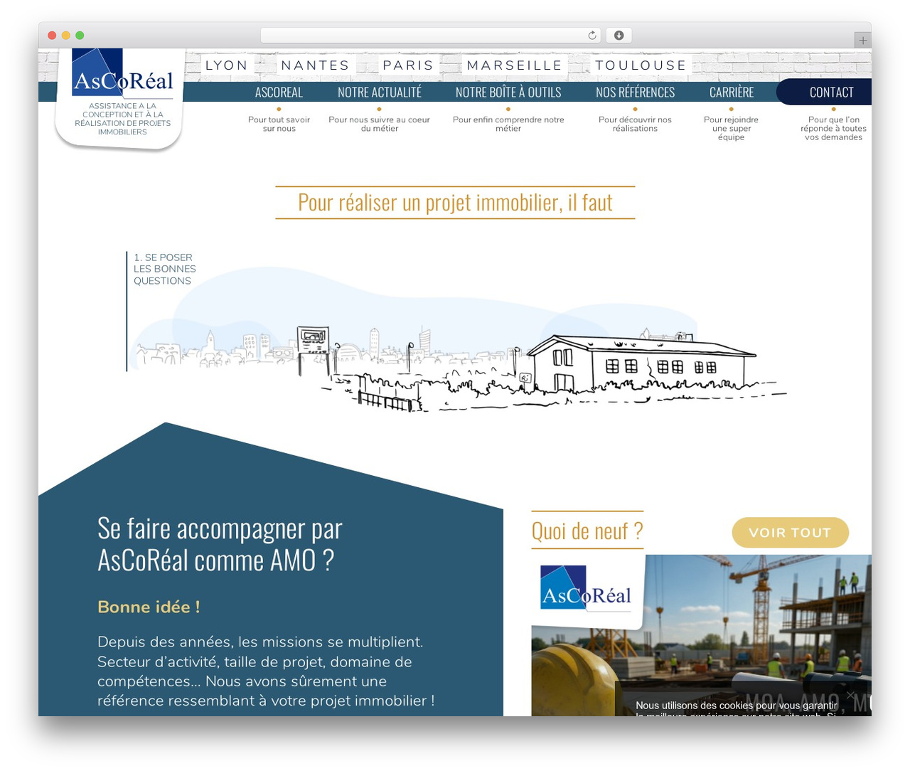 C2Web Framework WP theme - ascoreal.fr