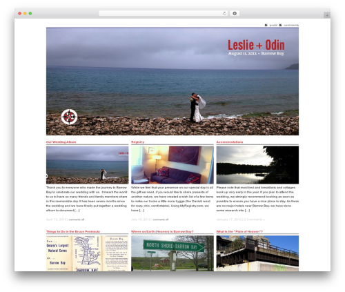 f8 static WordPress theme - plainofheaven.com