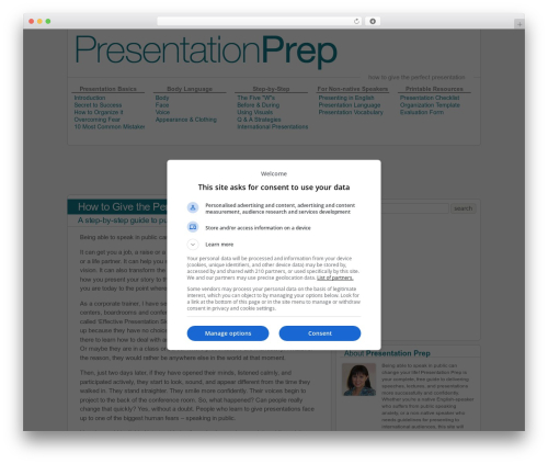 GoodLuck WordPress theme - presentationprep.com