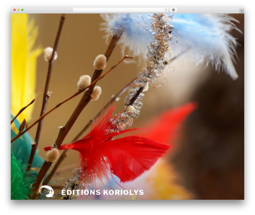 H&eacute;risson theme WordPress - koriolys.com