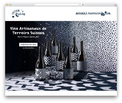 Intercellar WordPress theme - intercellar.ch