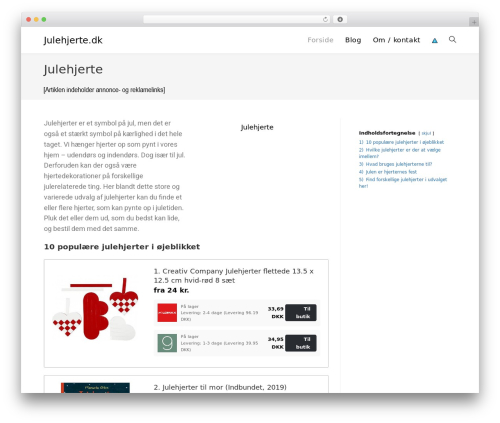 External images WordPress plugin - julehjerte.dk