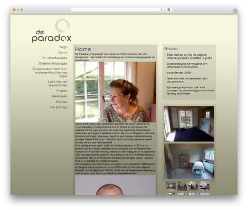 Paradox WordPress theme - paradoxkerkrade.nl