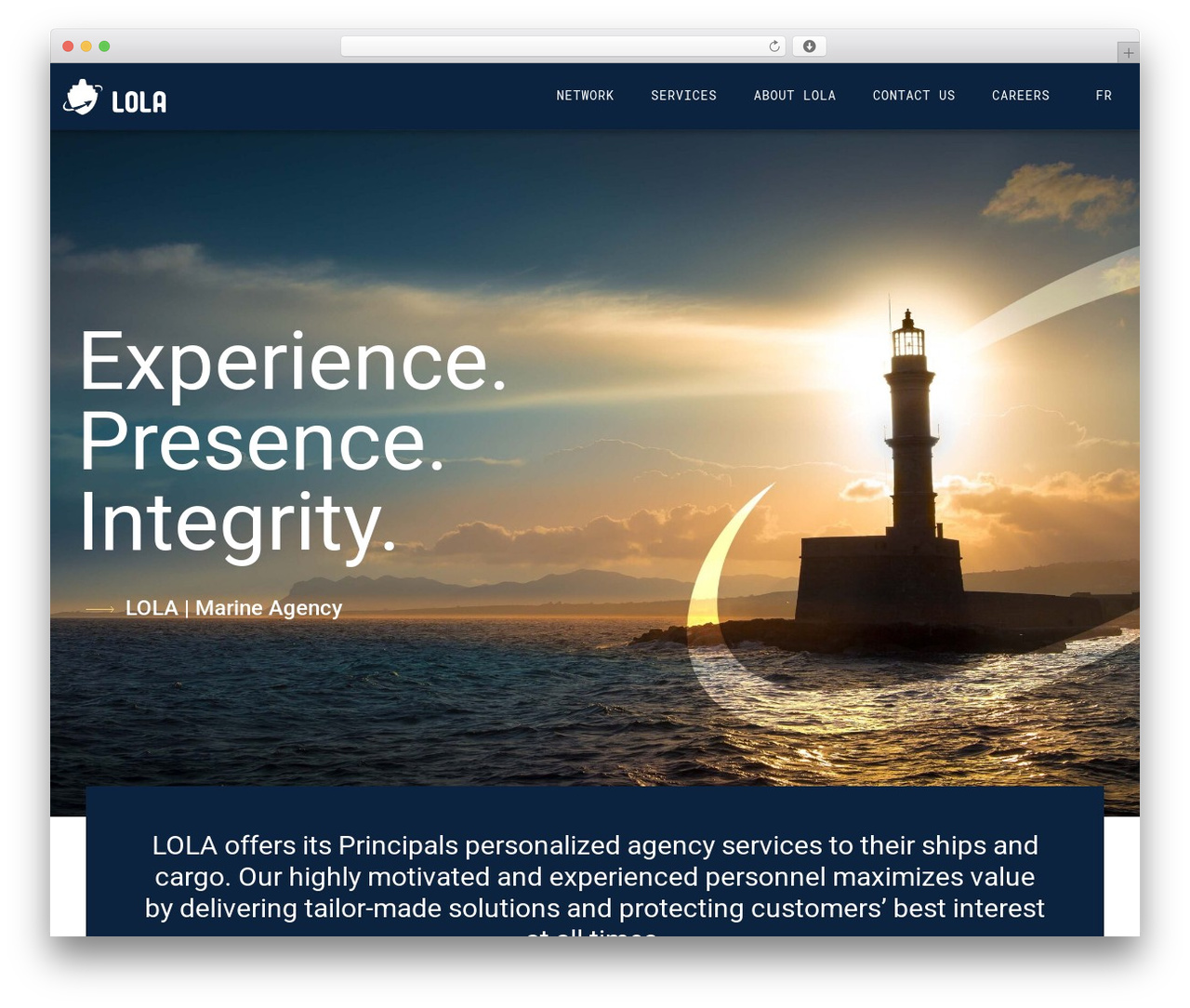 QSL theme WordPress - lola.ca