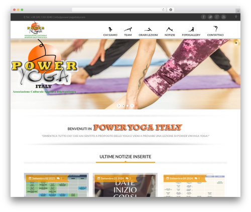 Theme WordPress Delicate - poweryogaitaly.com Theme WordPress Delicate - poweryogaitaly.com