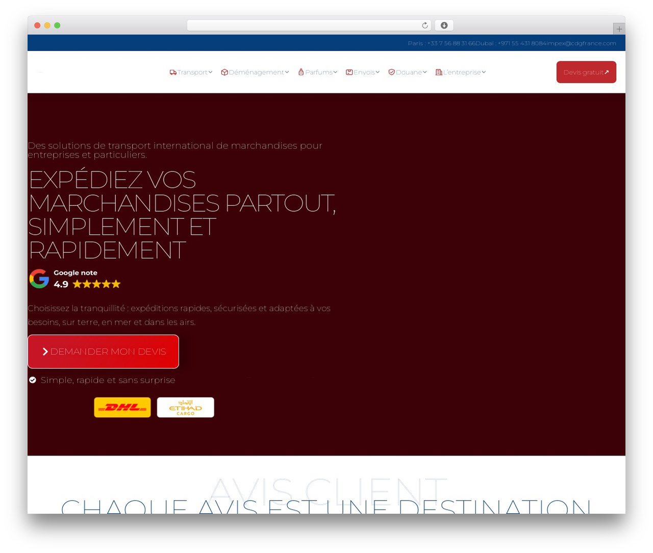 Theme WordPress Logistica - cdgtransport.com Theme WordPress Logistica - cdgtransport.com