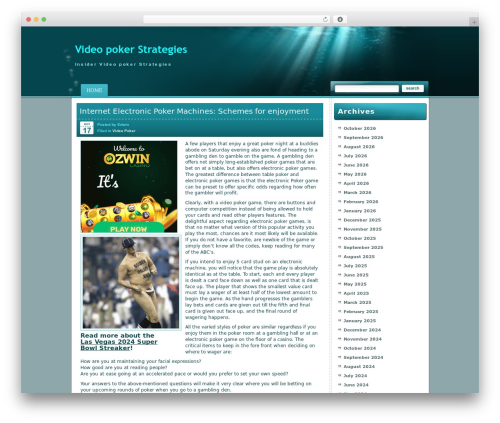 Under the Sea WordPress movie theme - pacificprincessonline.com