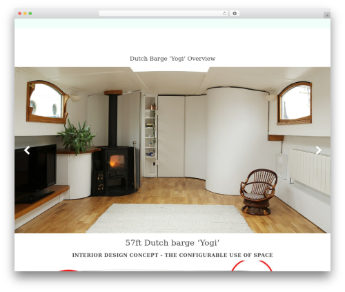 WordPress theme Square Socket Minimal - yogi-barge.co.uk