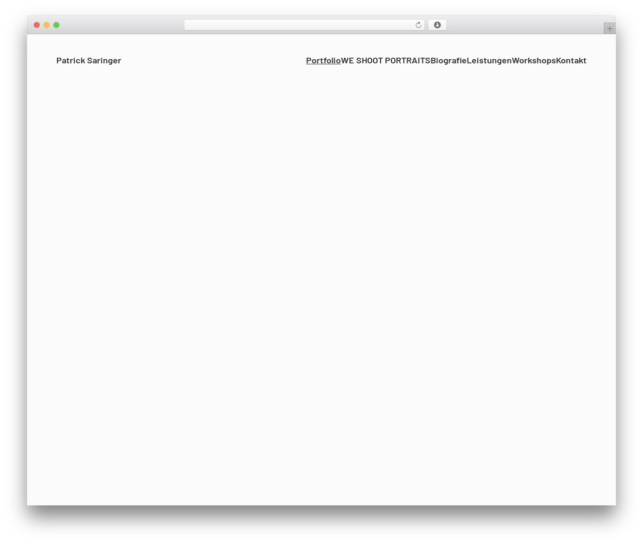 WordPress website theme Lay Theme - patricksaringer.com