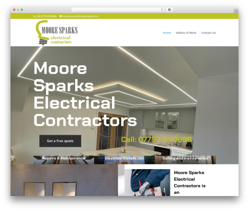 Checkatrade widget WordPress plugin - mooresparkselec.co.uk