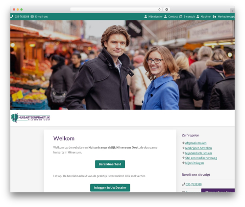 Mindd widget WordPress plugin - huisartsenpraktijkhilversumoost.nl