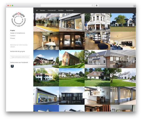 Ink theme WordPress - prototype-me.be