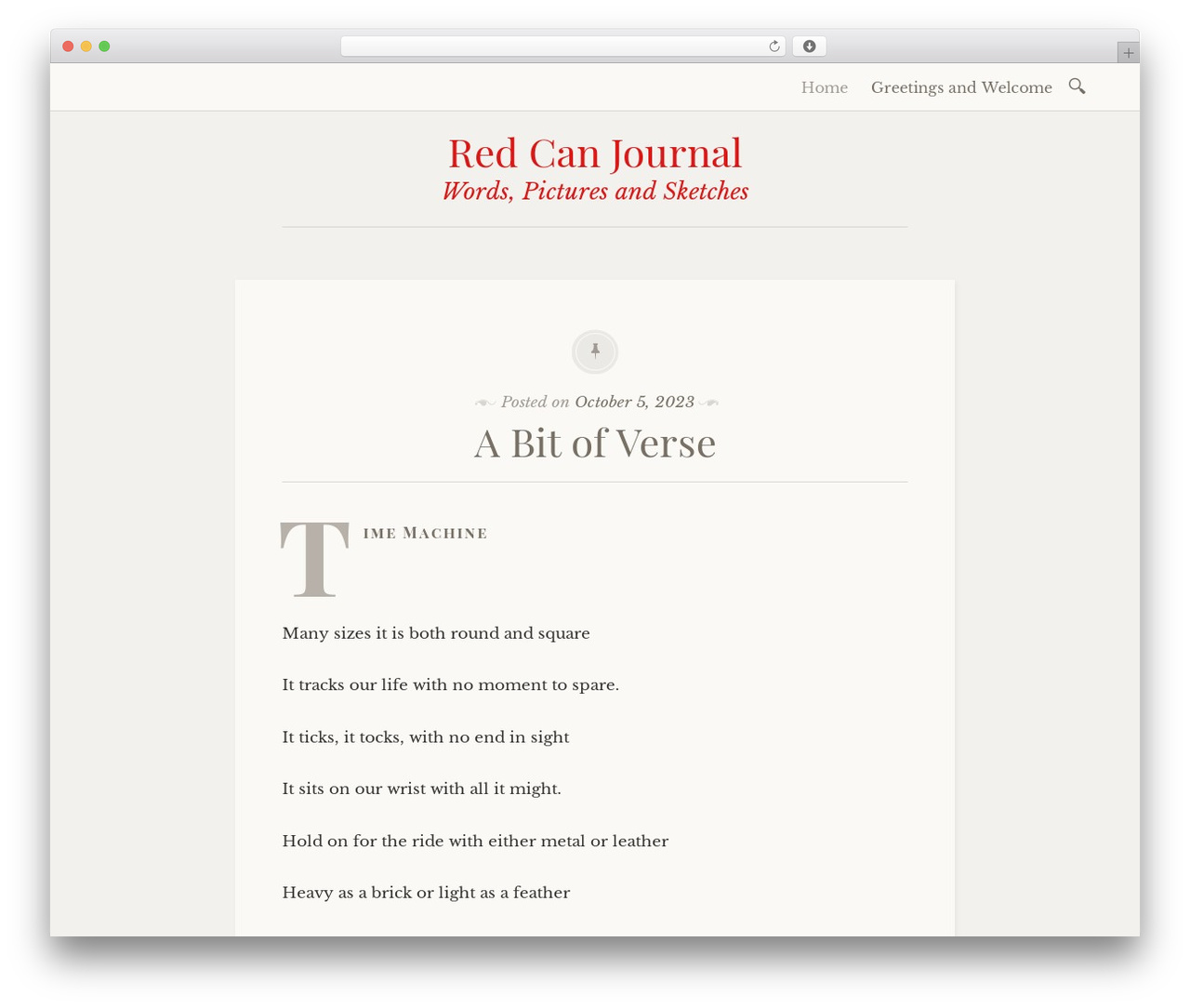 Libretto theme WordPress - redcanjournal.com