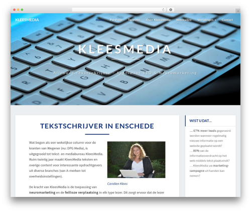 Lighthouse theme WordPress - kleesmedia.nl