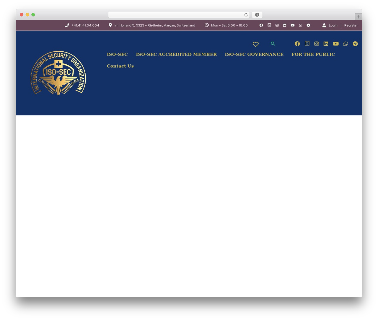 MasterStudy WordPress theme - iso-sec.com