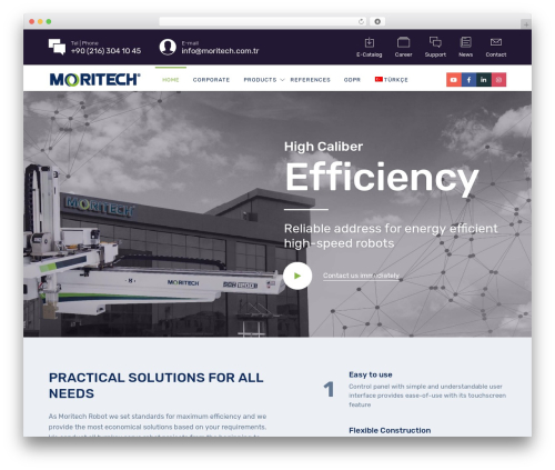 Line shortcodes WordPress plugin - moritechrobot.com