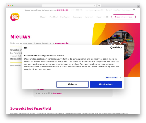 Pindrop WordPress theme WordPress gaming theme - fuzefield.nl
