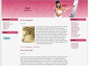 plakatetransparente WordPress theme by Artisteer