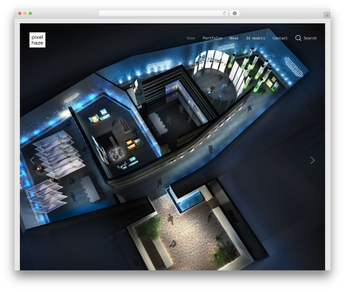 Ricca WordPress theme - pixelhaze.eu