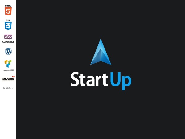 Startup (shared on wplocker.com) WordPress theme